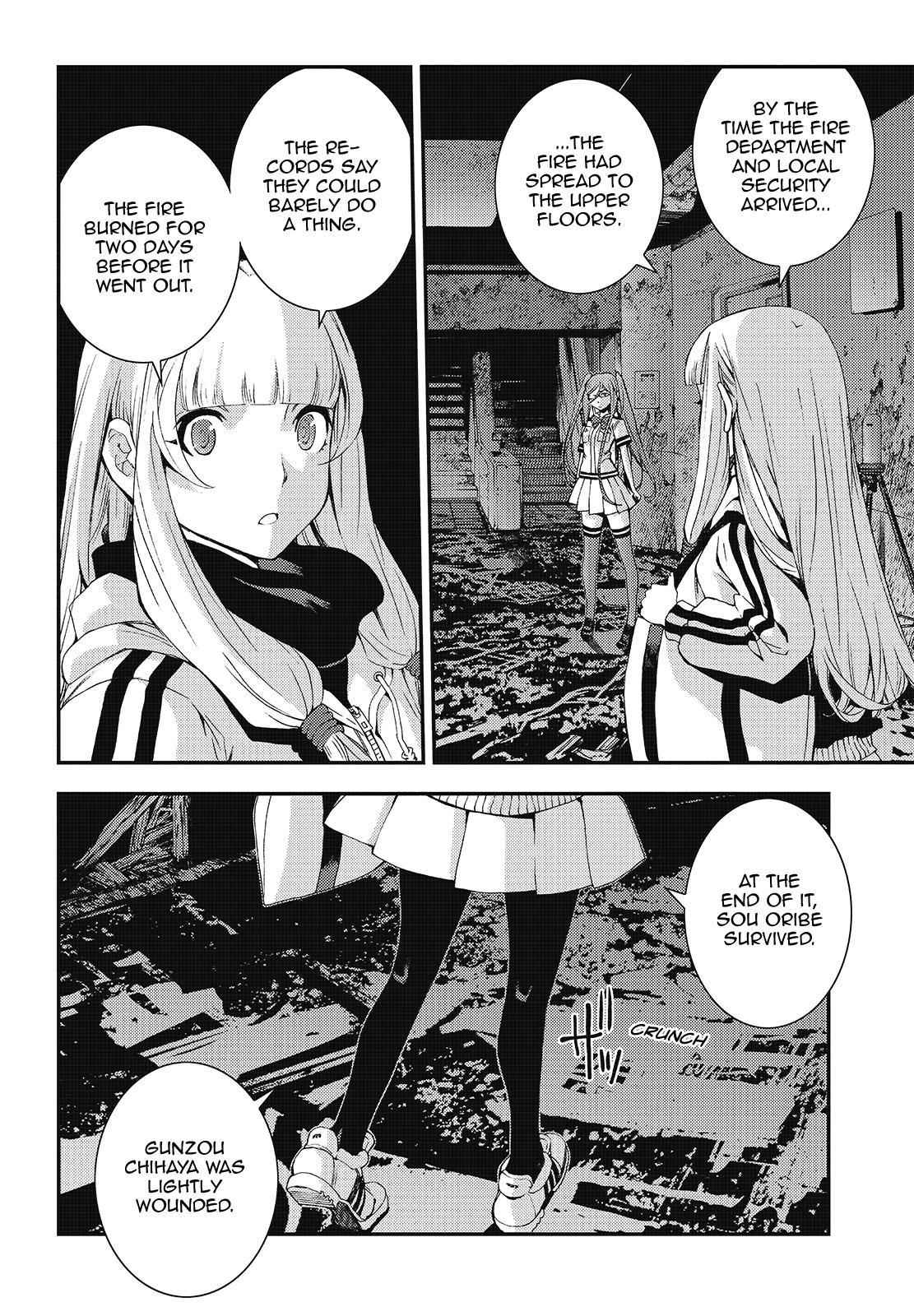 Aoki Hagane no Arpeggio Chap 100 - Next Chap 101
