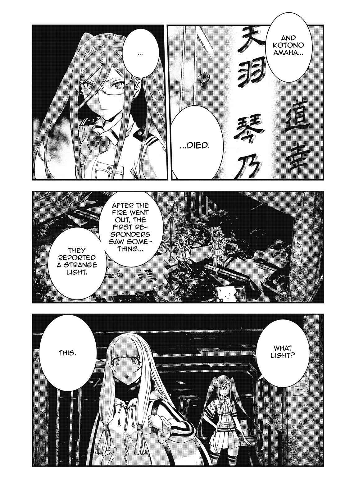 Aoki Hagane no Arpeggio Chap 100 - Next Chap 101