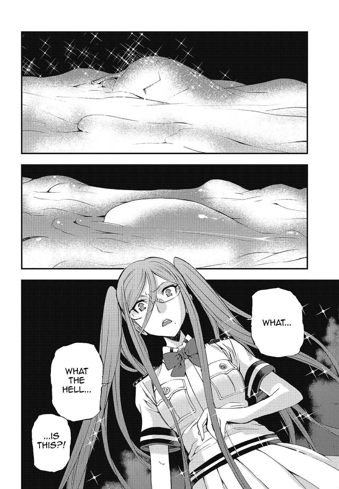Aoki Hagane no Arpeggio Chap 100 - Next Chap 101