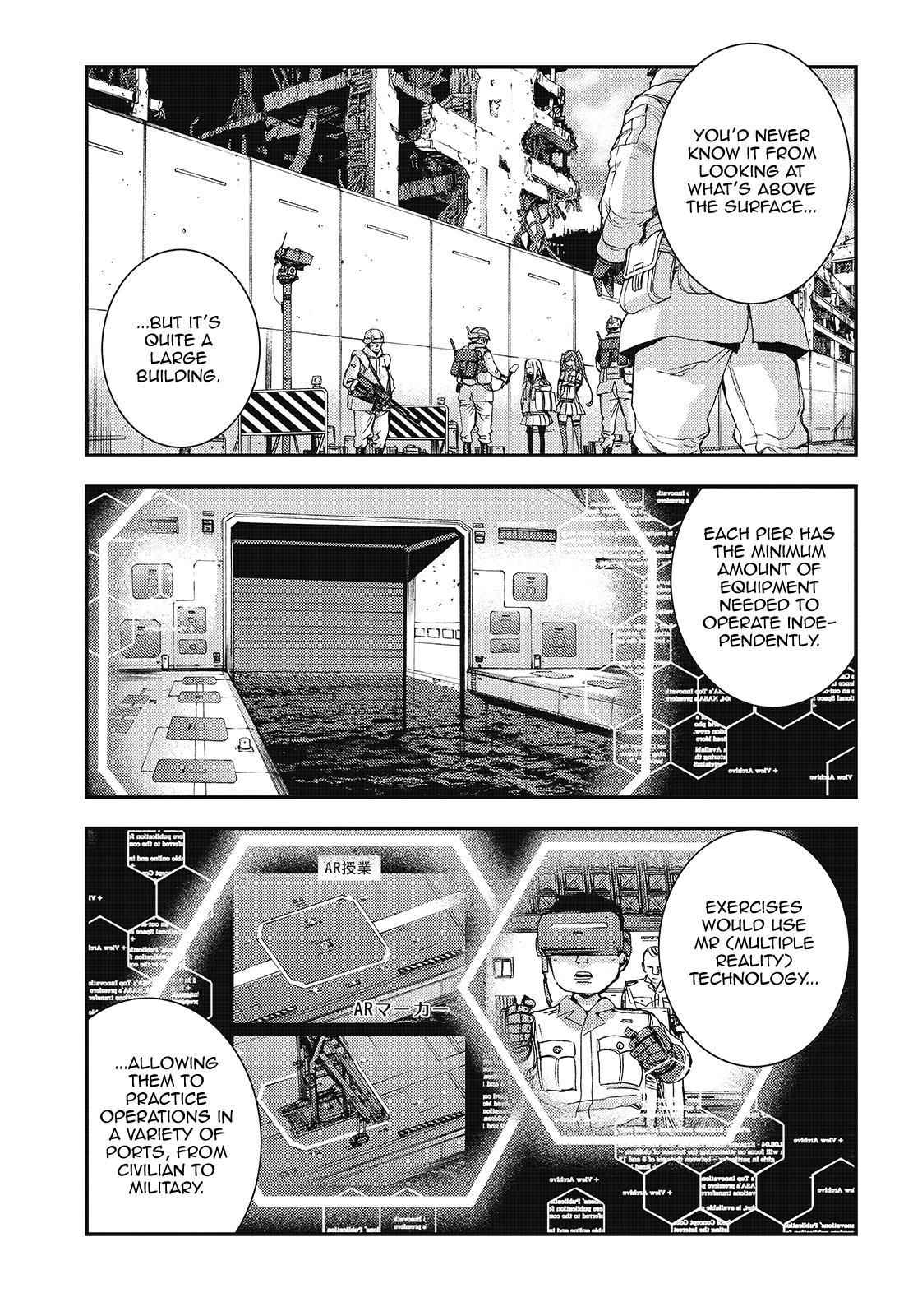 Aoki Hagane no Arpeggio Chap 100 - Next Chap 101