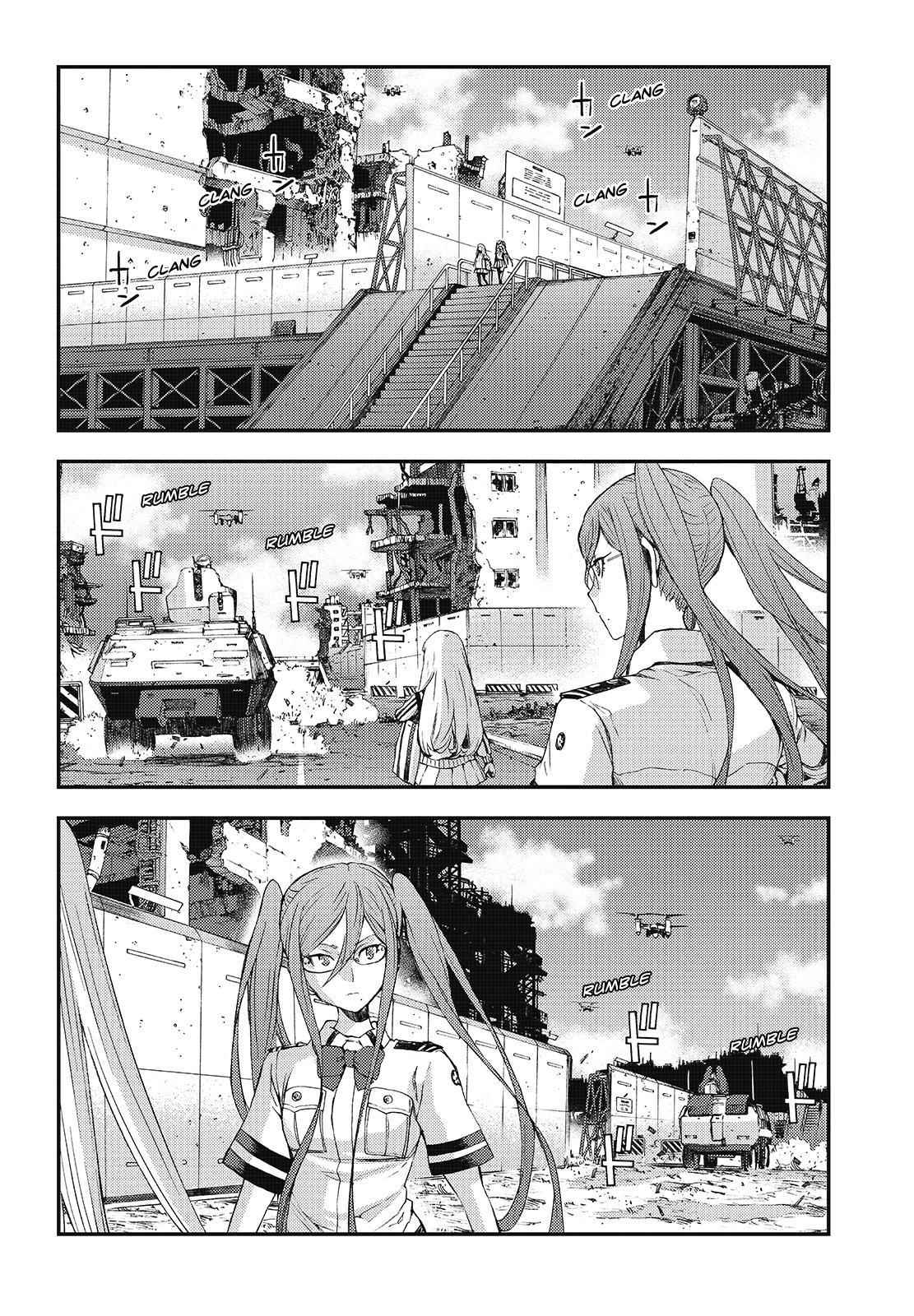 Aoki Hagane no Arpeggio Chap 100 - Next Chap 101