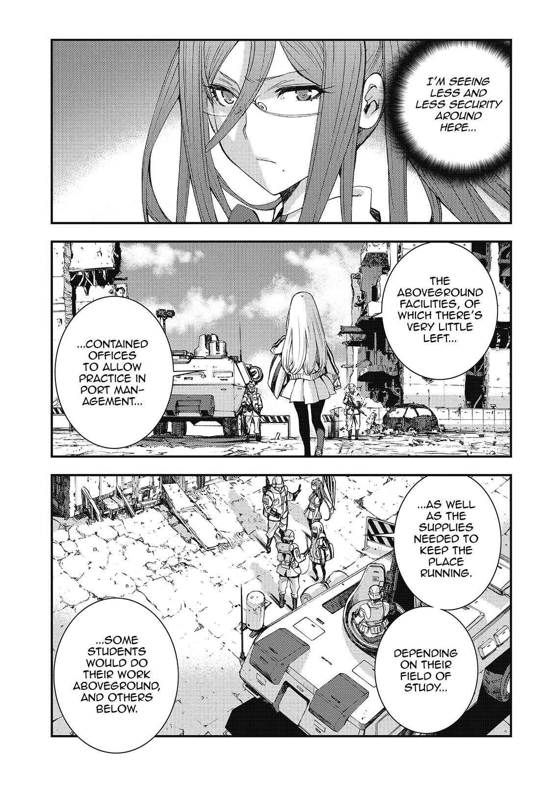 Aoki Hagane no Arpeggio Chap 100 - Next Chap 101