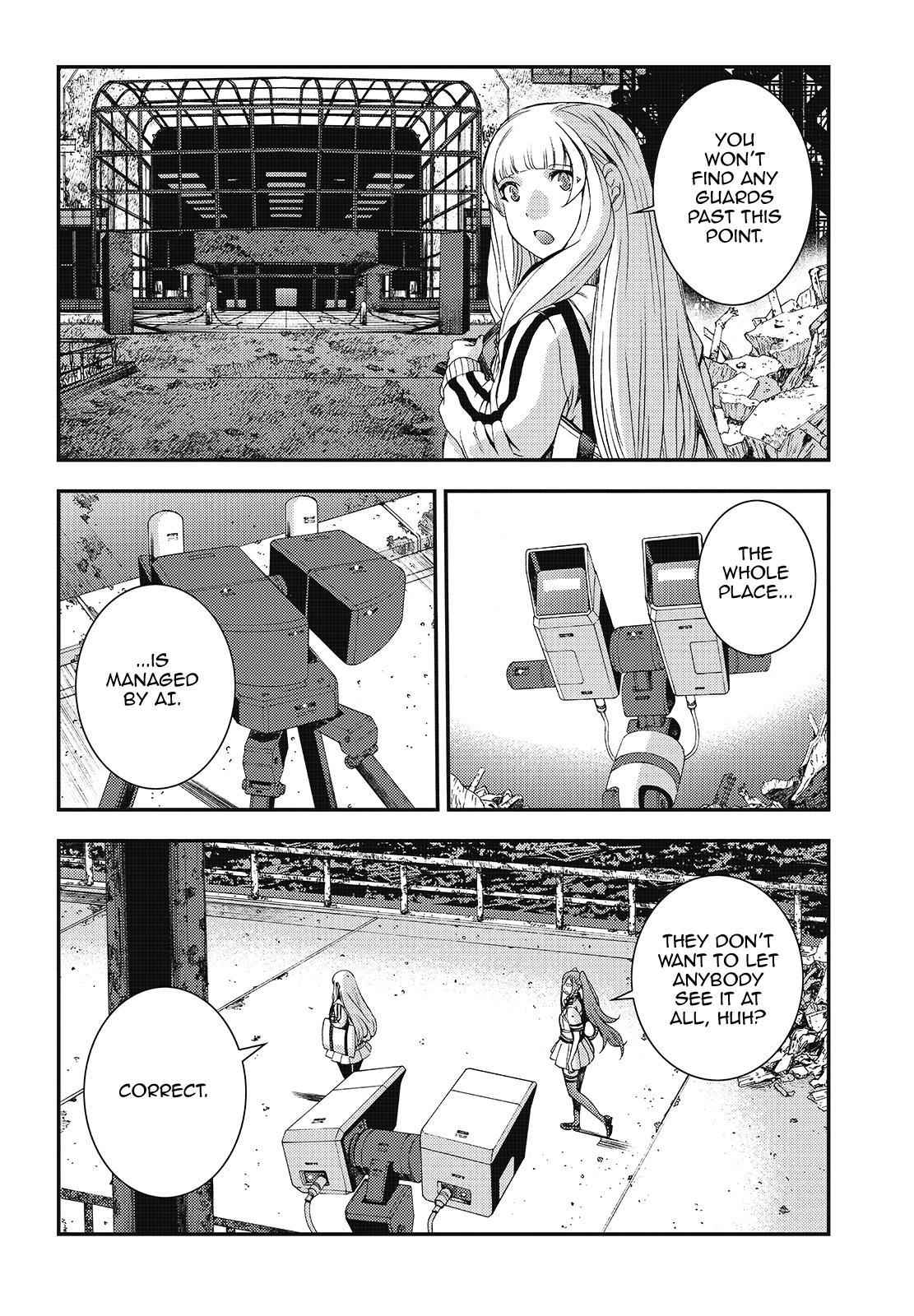 Aoki Hagane no Arpeggio Chap 100 - Next Chap 101