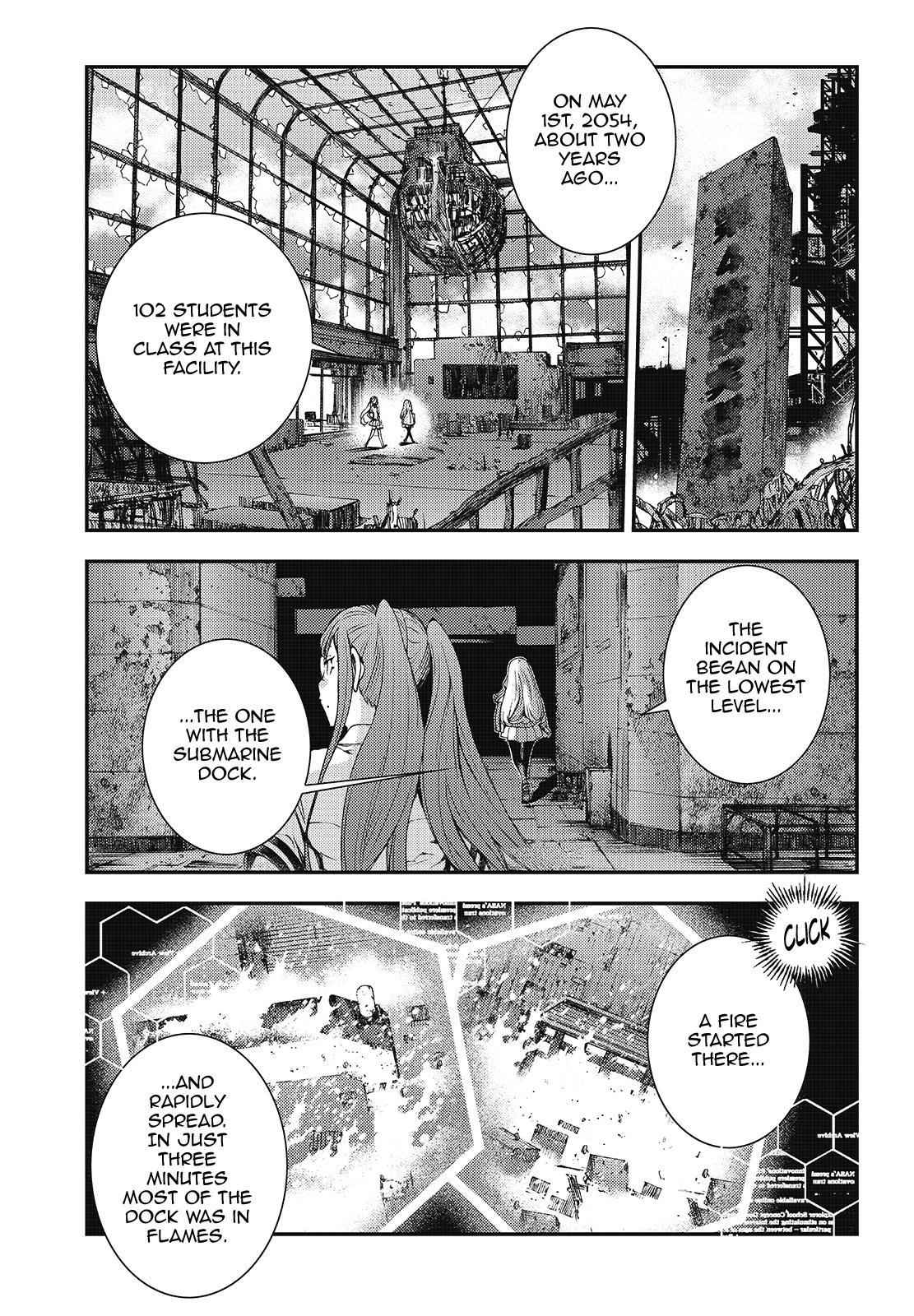 Aoki Hagane no Arpeggio Chap 100 - Next Chap 101