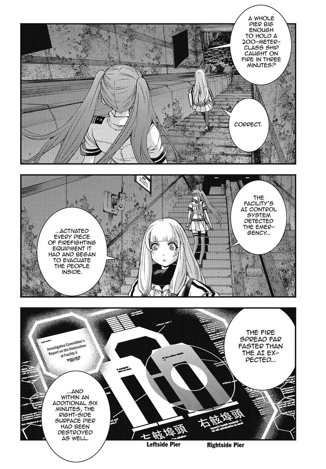 Aoki Hagane no Arpeggio Chap 100 - Next Chap 101