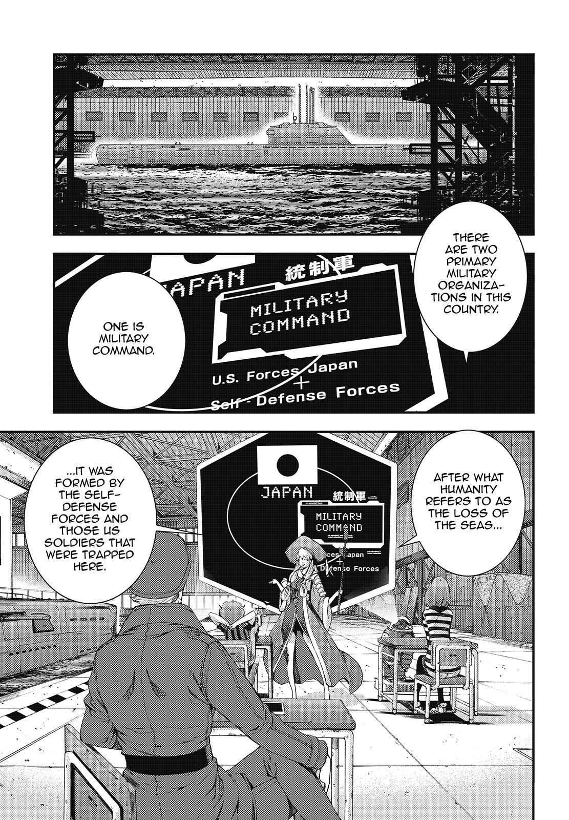 Aoki Hagane no Arpeggio Chap 101 - Next Chap 102