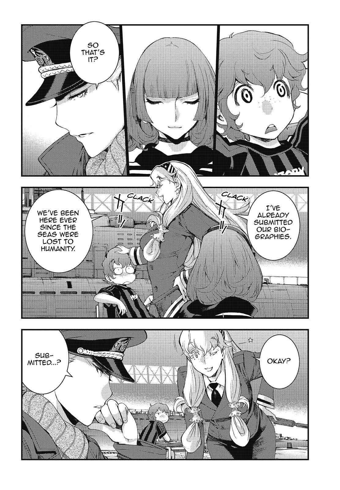 Aoki Hagane no Arpeggio Chap 101 - Next Chap 102