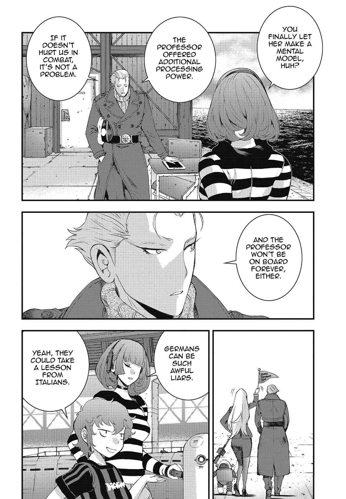 Aoki Hagane no Arpeggio Chap 101 - Next Chap 102