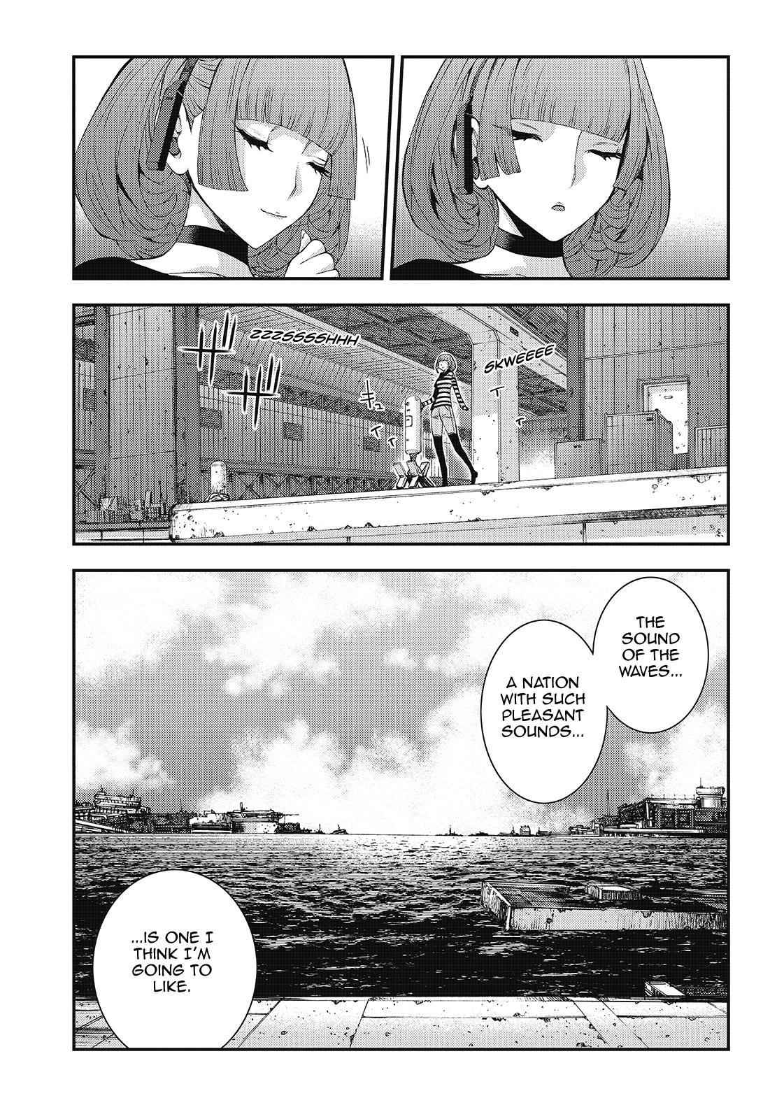 Aoki Hagane no Arpeggio Chap 101 - Next Chap 102