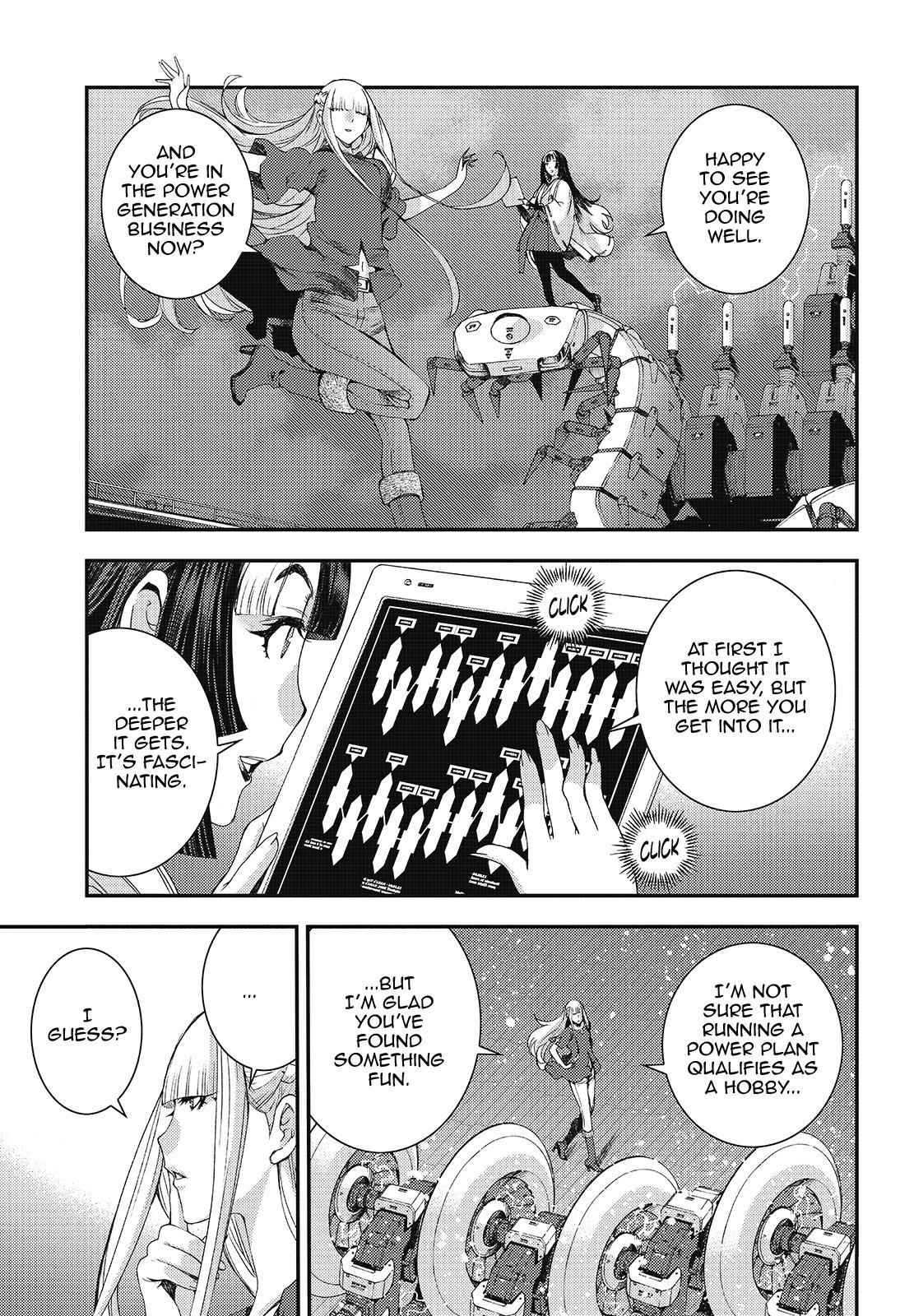 Aoki Hagane no Arpeggio Chap 101 - Next Chap 102