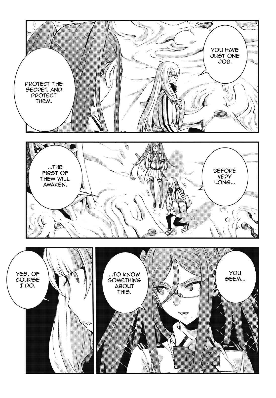 Aoki Hagane no Arpeggio Chap 101 - Next Chap 102