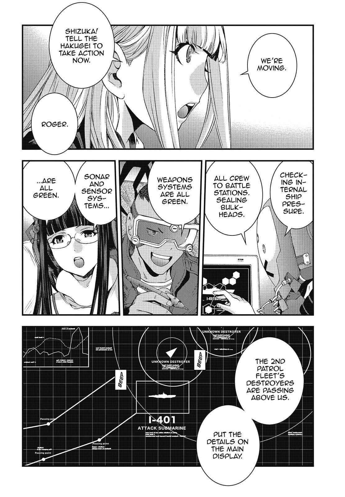 Aoki Hagane no Arpeggio Chap 103 - Next Chap 104