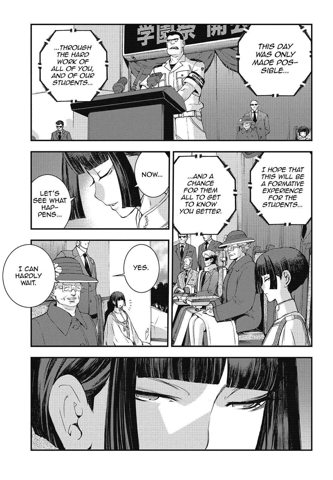 Aoki Hagane no Arpeggio Chap 104 - Next Chap 105