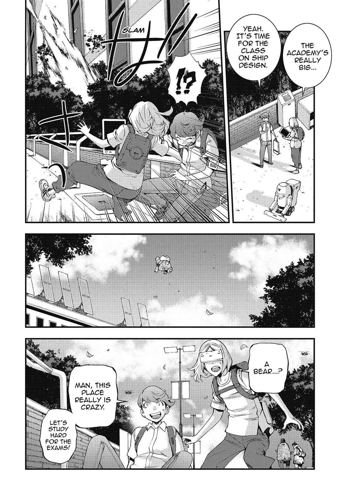 Aoki Hagane no Arpeggio Chap 106 - Next Chap 107