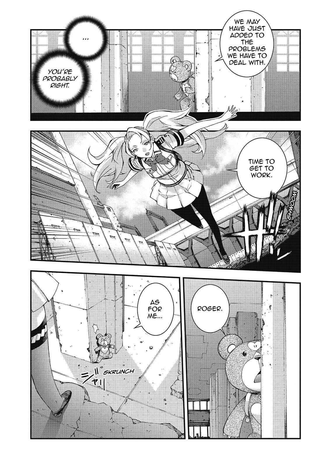 Aoki Hagane no Arpeggio Chap 107 - Next Chap 108