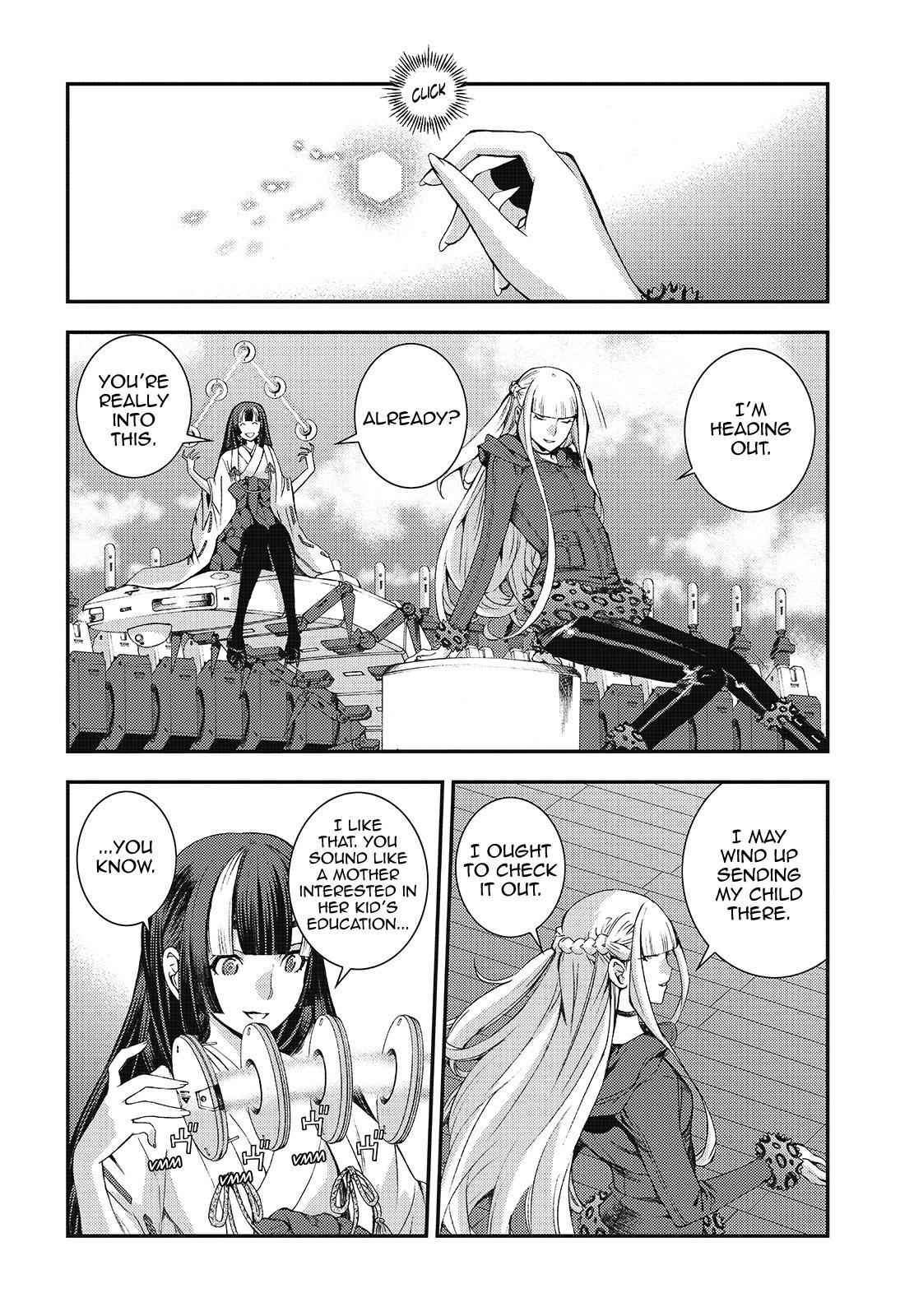 Aoki Hagane no Arpeggio Chap 107 - Next Chap 108