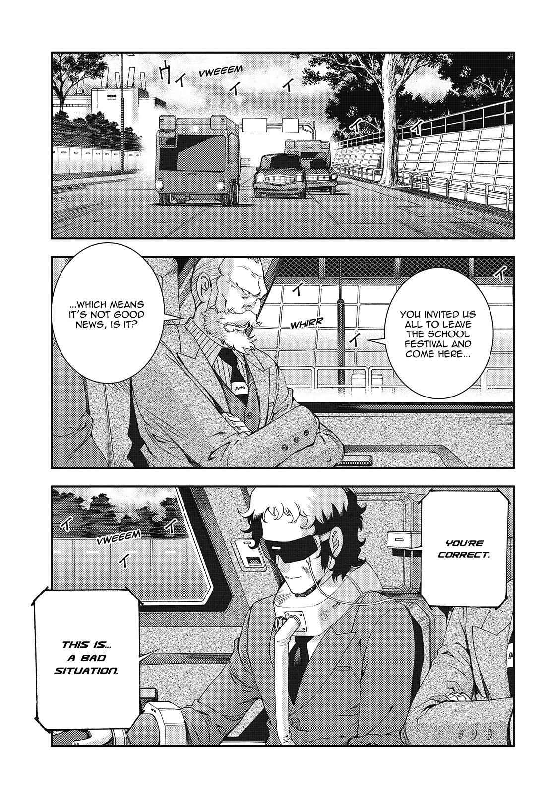 Aoki Hagane no Arpeggio Chap 108 - Next Chap 109