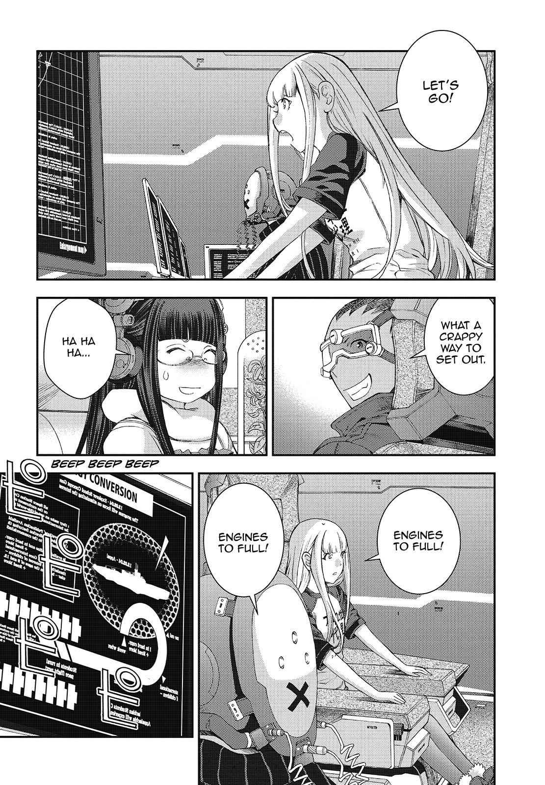 Aoki Hagane no Arpeggio Chap 108 - Next Chap 109