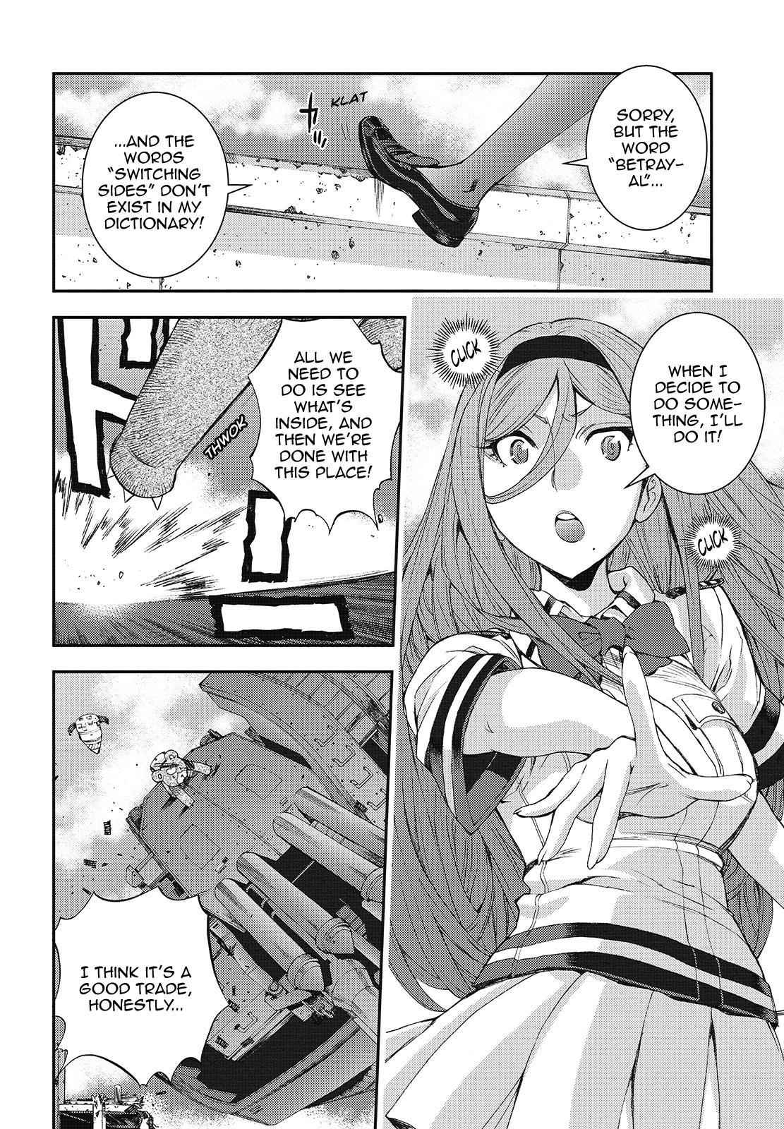 Aoki Hagane no Arpeggio Chap 108 - Next Chap 109