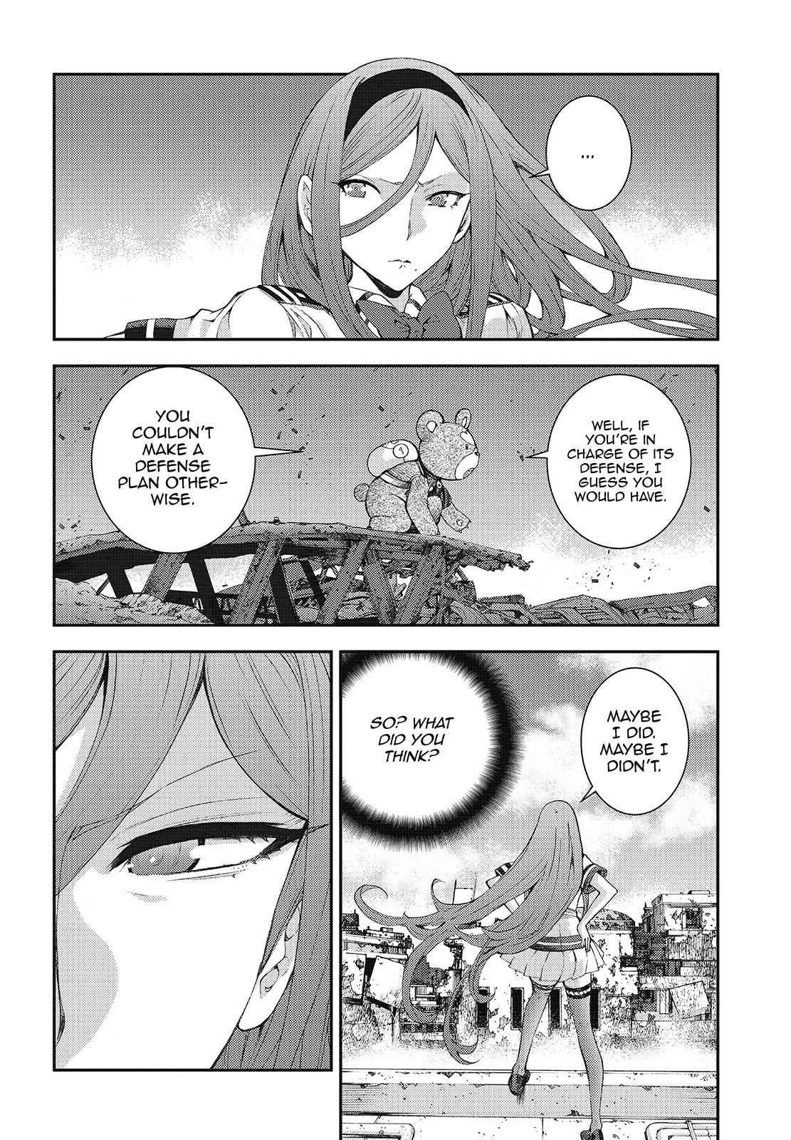 Aoki Hagane no Arpeggio Chap 108 - Next Chap 109