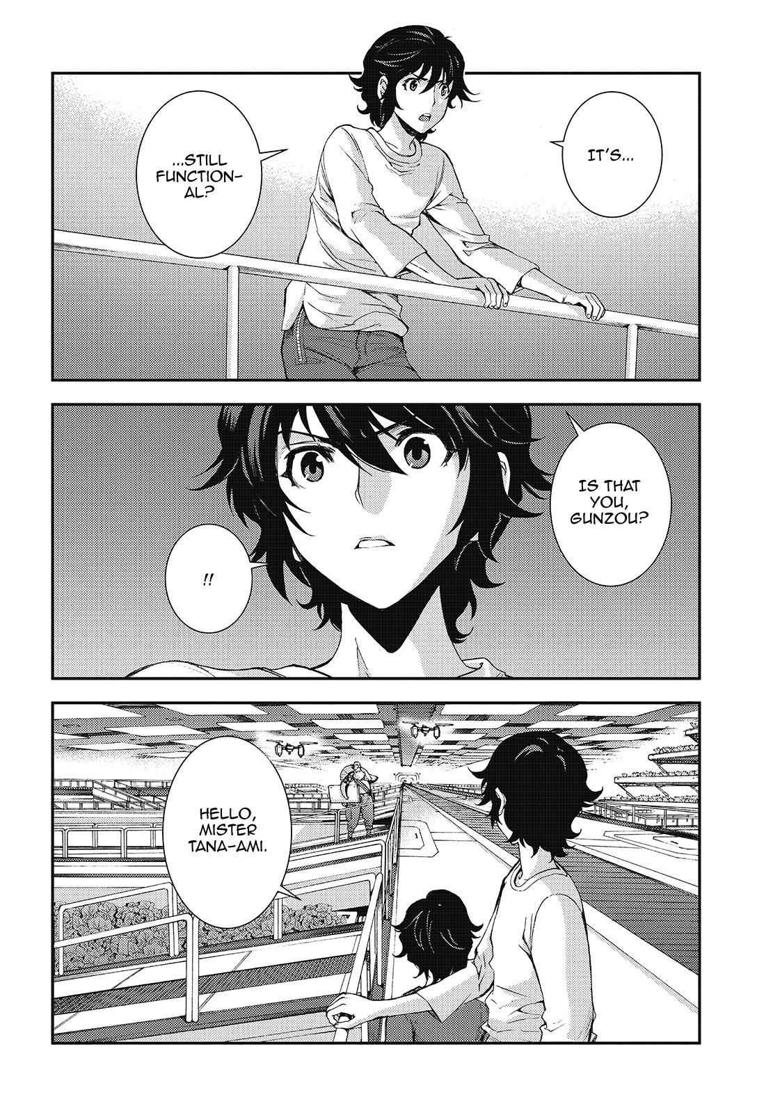 Aoki Hagane no Arpeggio Chap 109 - Next Chap 110