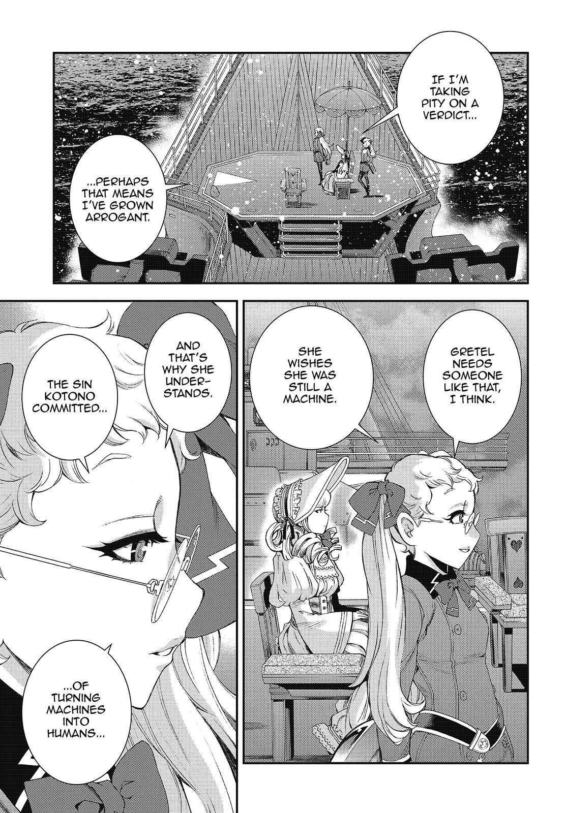 Aoki Hagane no Arpeggio Chap 121 - Next Chap 122