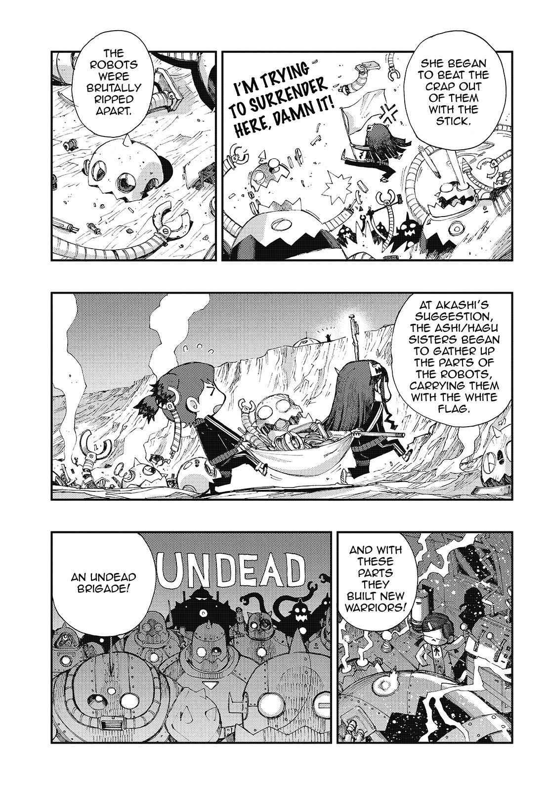 Aoki Hagane no Arpeggio Chap 122 - Next Chap 123