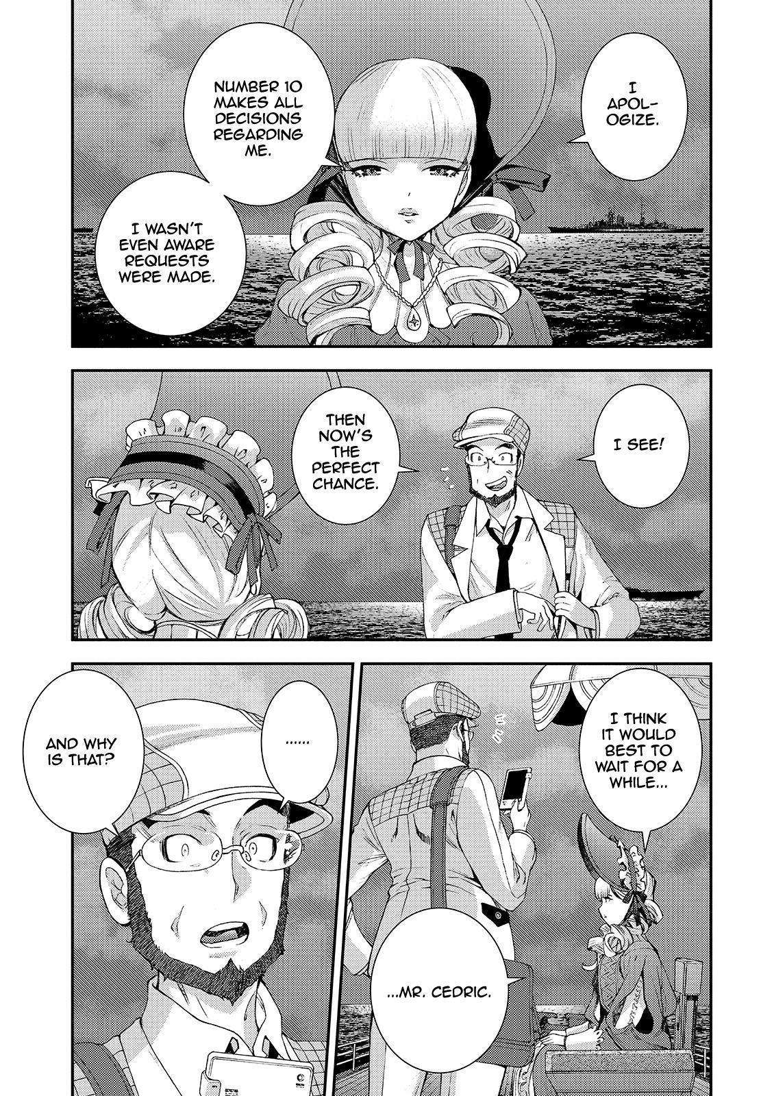 Aoki Hagane no Arpeggio Chap 122.1 - Next Chap 123.1