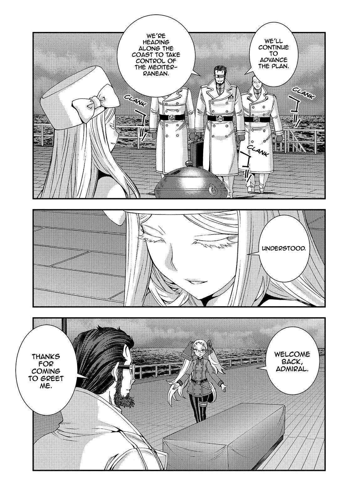 Aoki Hagane no Arpeggio Chap 122.1 - Next Chap 123.1