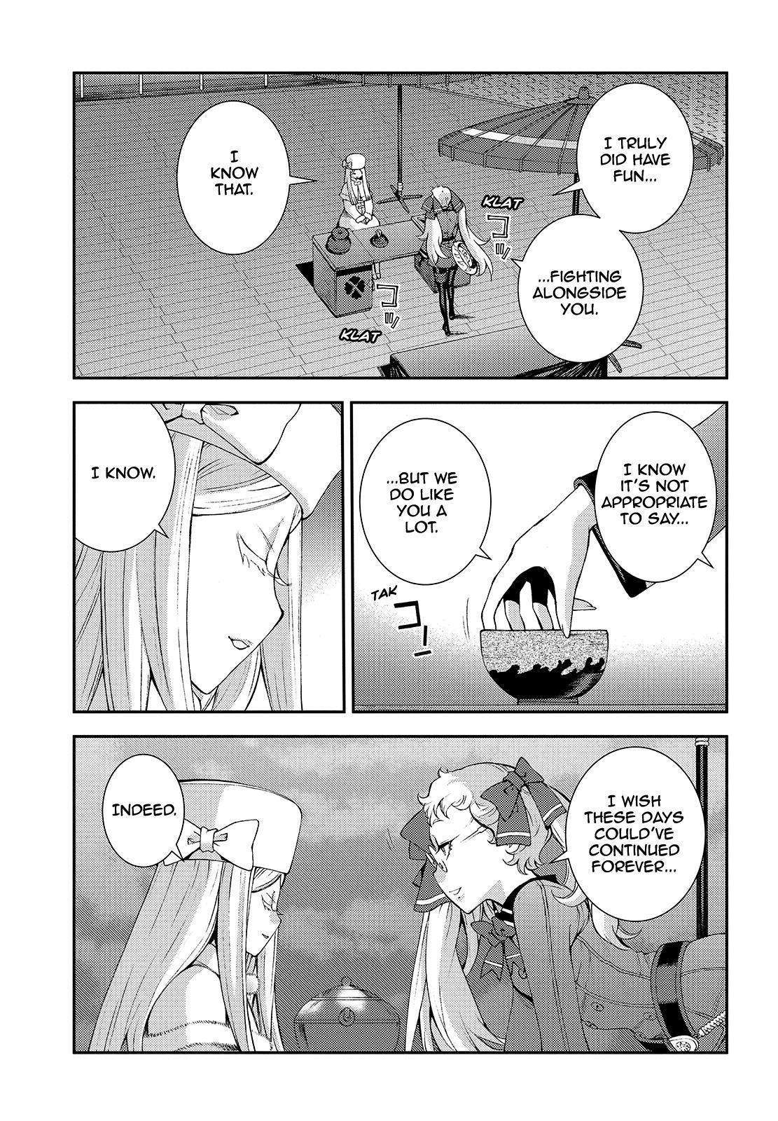 Aoki Hagane no Arpeggio Chap 122.1 - Next Chap 123.1