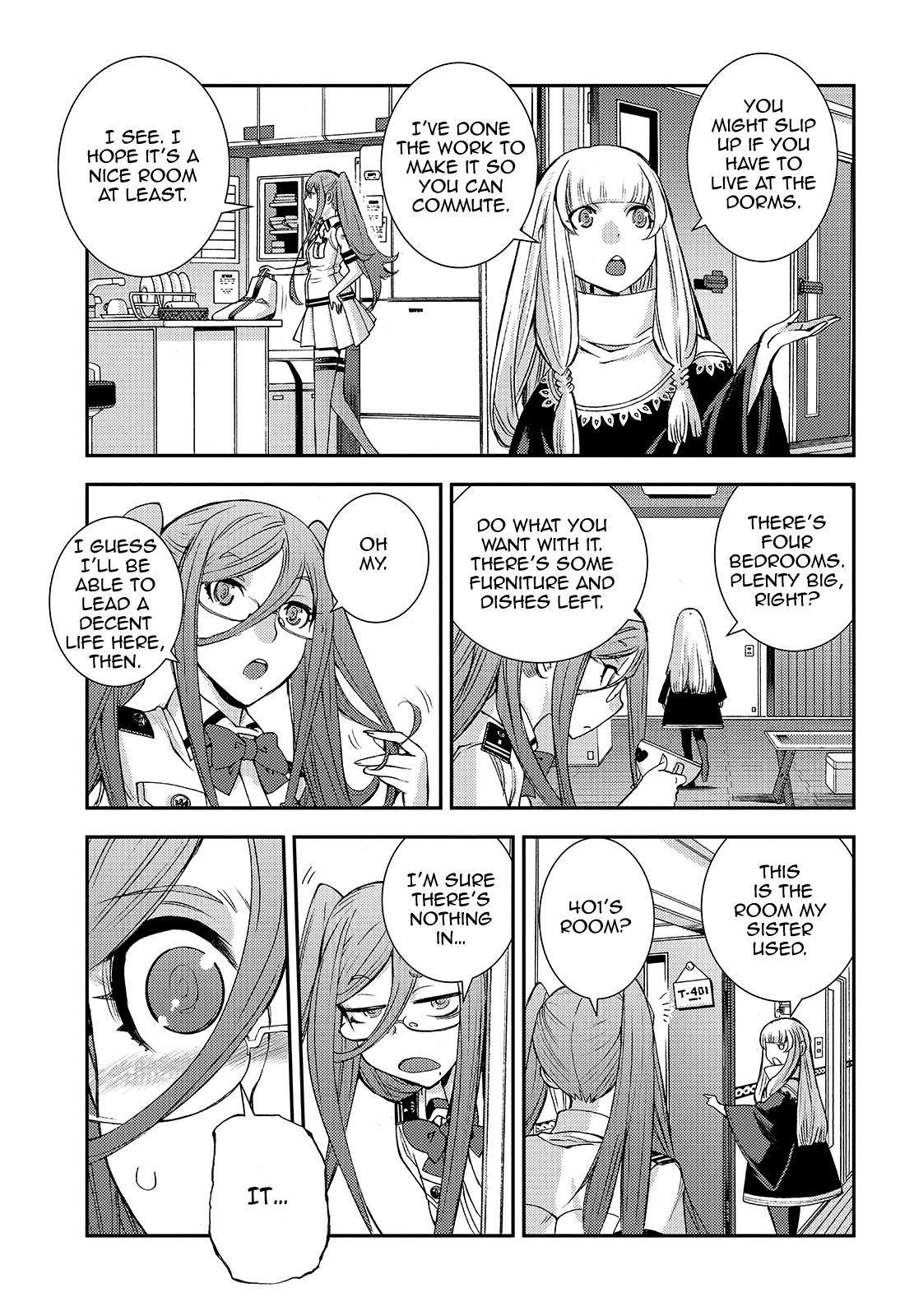 Aoki Hagane no Arpeggio Chap 123.5 - Next Chap 124.5