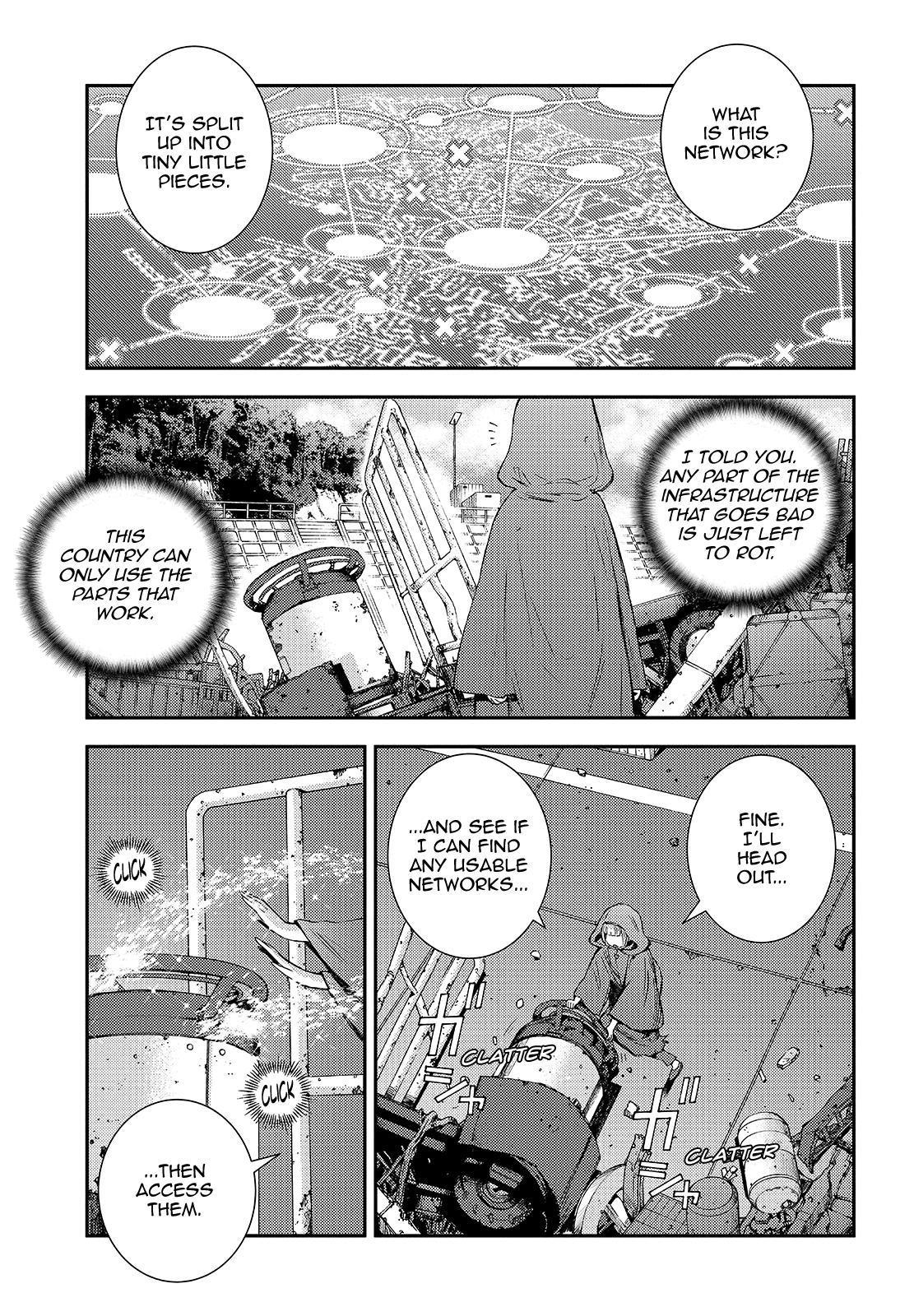 Aoki Hagane no Arpeggio Chap 123.5 - Next Chap 124.5