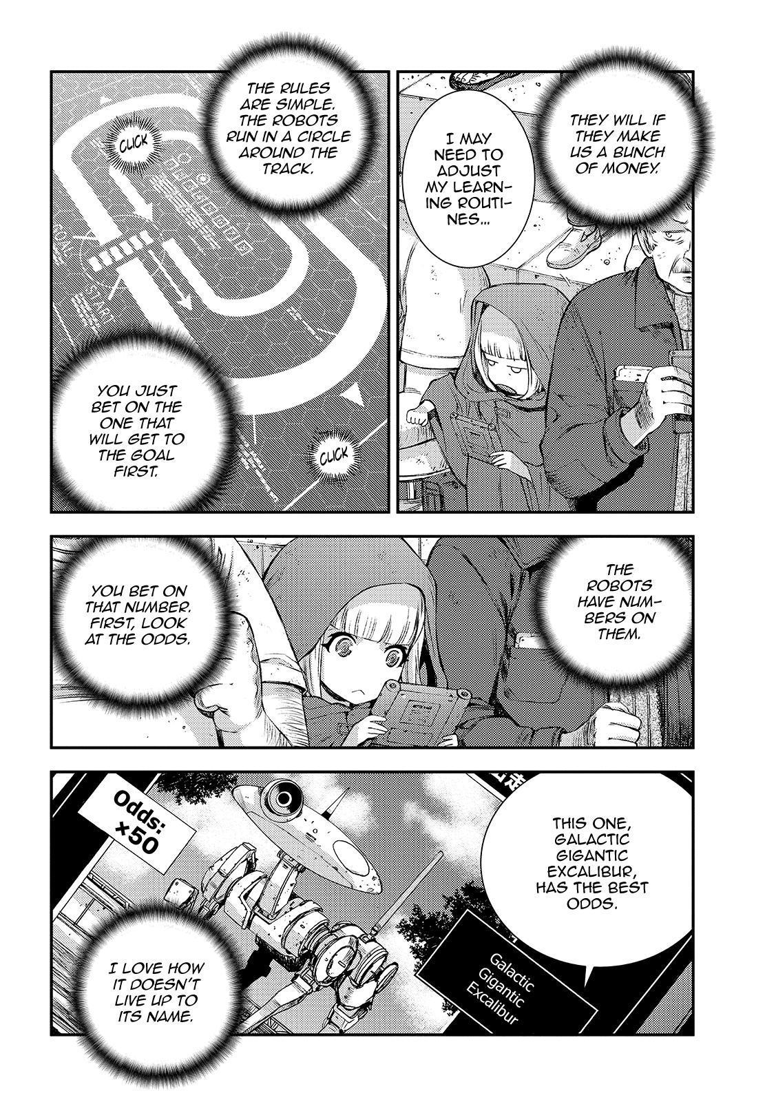 Aoki Hagane no Arpeggio Chap 123.5 - Next Chap 124.5