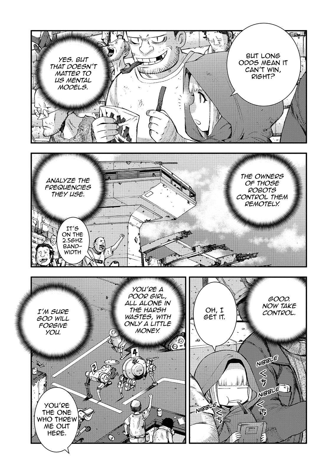 Aoki Hagane no Arpeggio Chap 123.5 - Next Chap 124.5