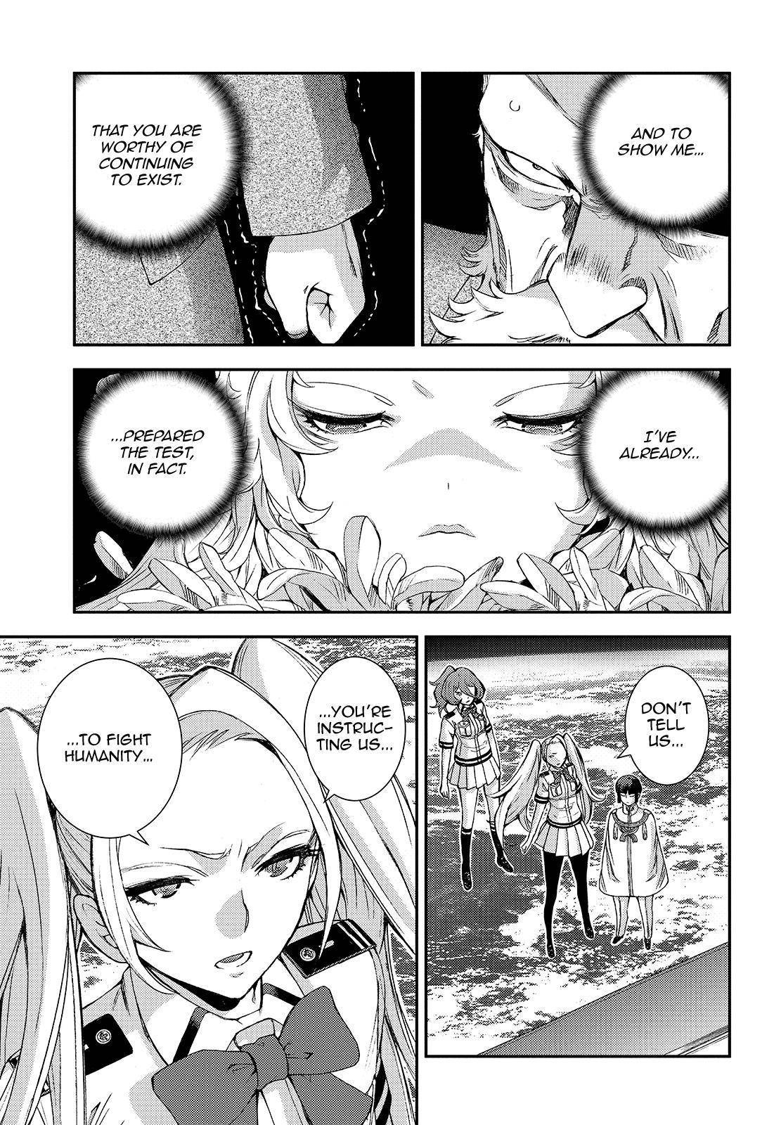 Aoki Hagane no Arpeggio Chap 123 - Next Chap 124