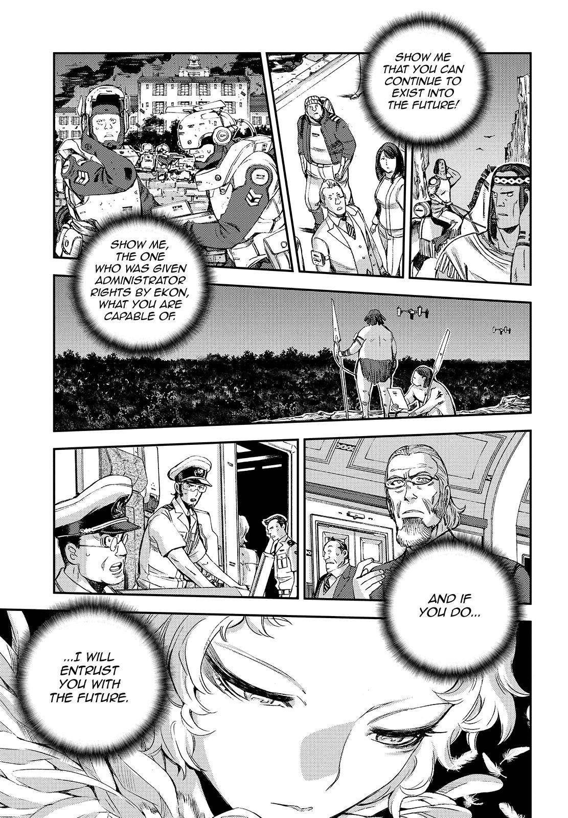 Aoki Hagane no Arpeggio Chap 123 - Next Chap 124