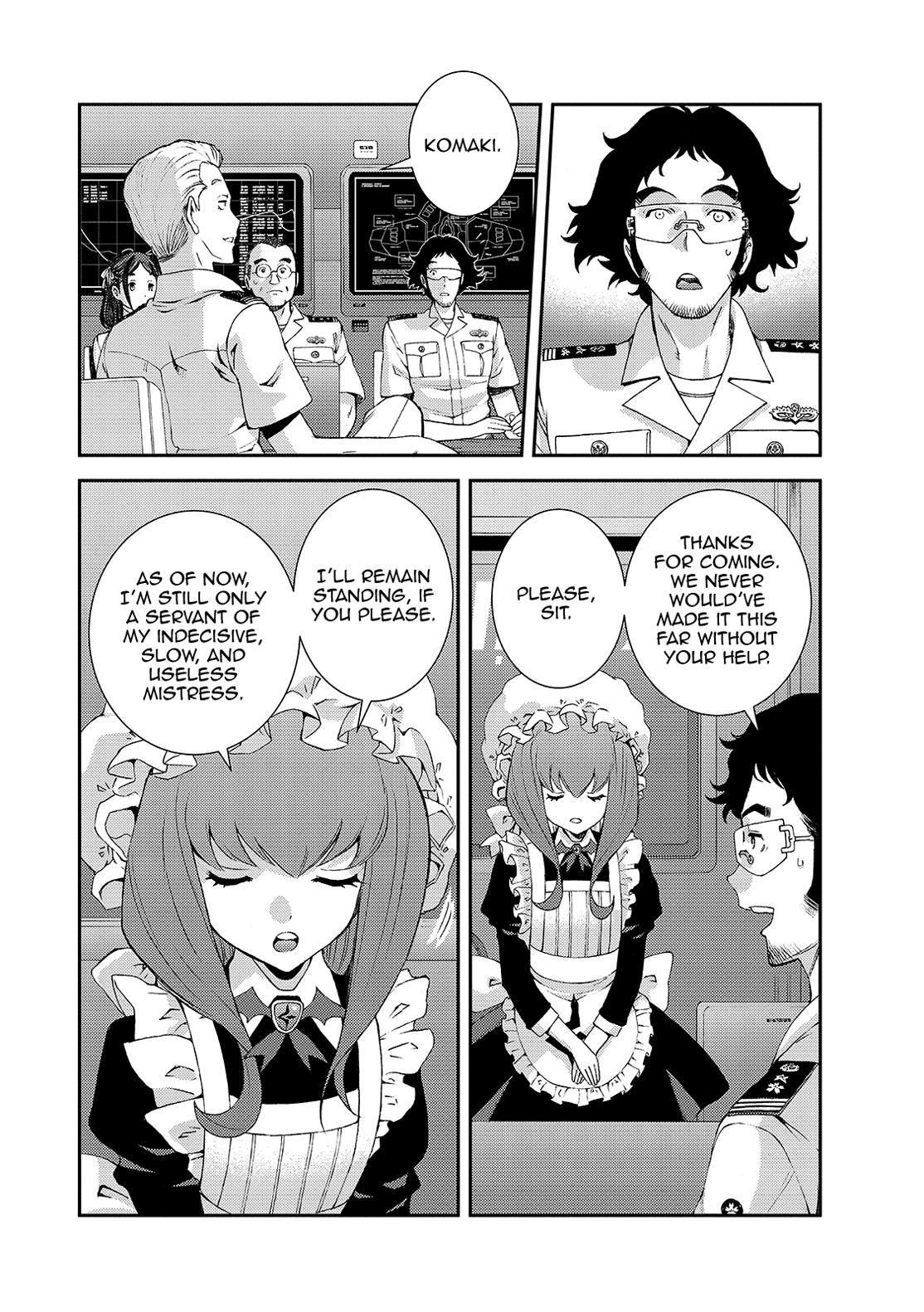 Aoki Hagane no Arpeggio Chap 125 - Next Chap 126