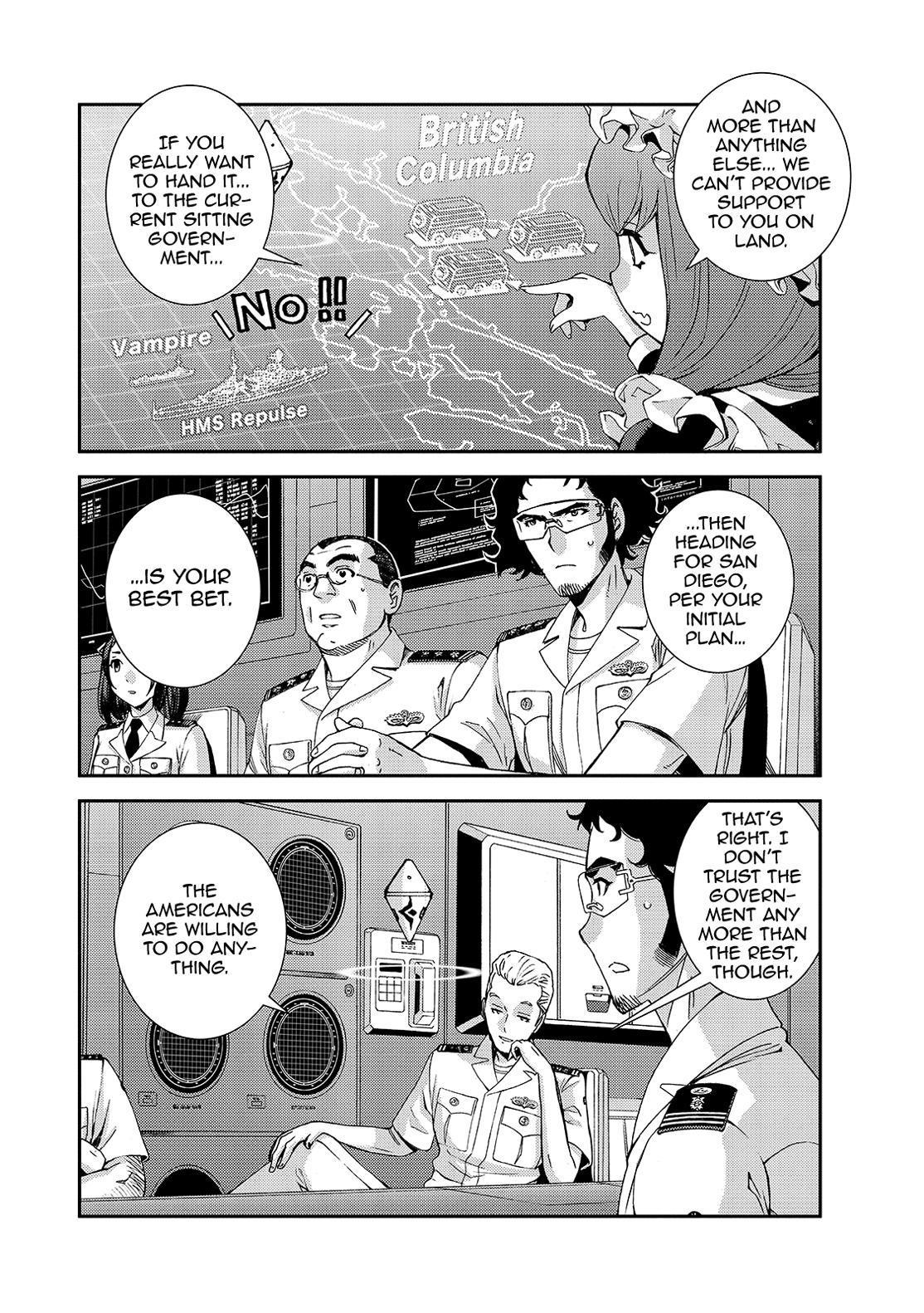 Aoki Hagane no Arpeggio Chap 128 - Next Chap 129