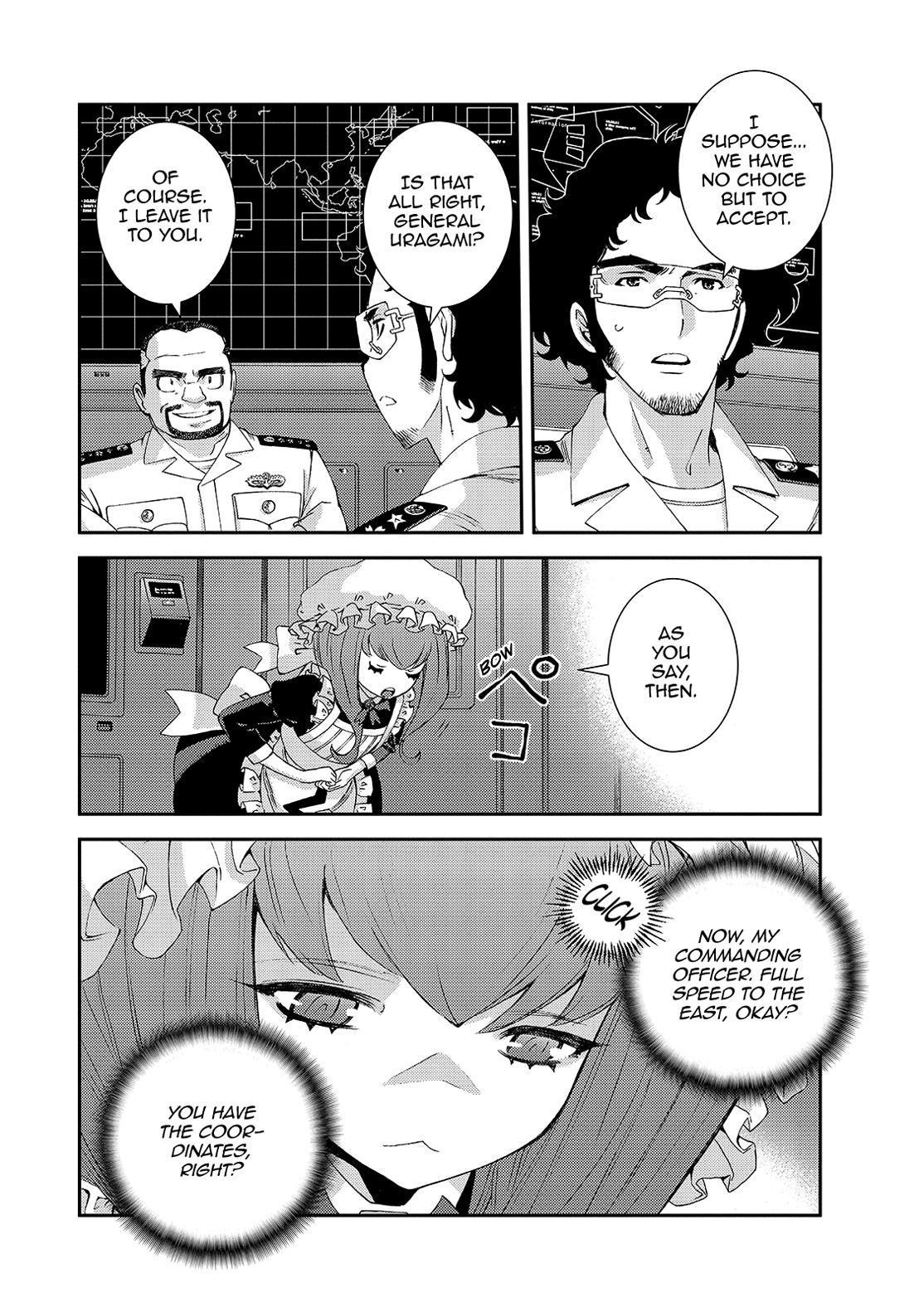 Aoki Hagane no Arpeggio Chap 128 - Next Chap 129