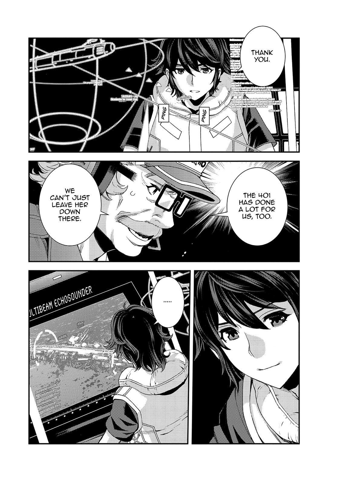 Aoki Hagane no Arpeggio Chap 128 - Next Chap 129