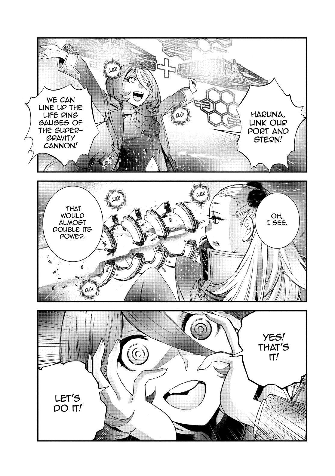 Aoki Hagane no Arpeggio Chap 129.5 - Next Chap 130.5