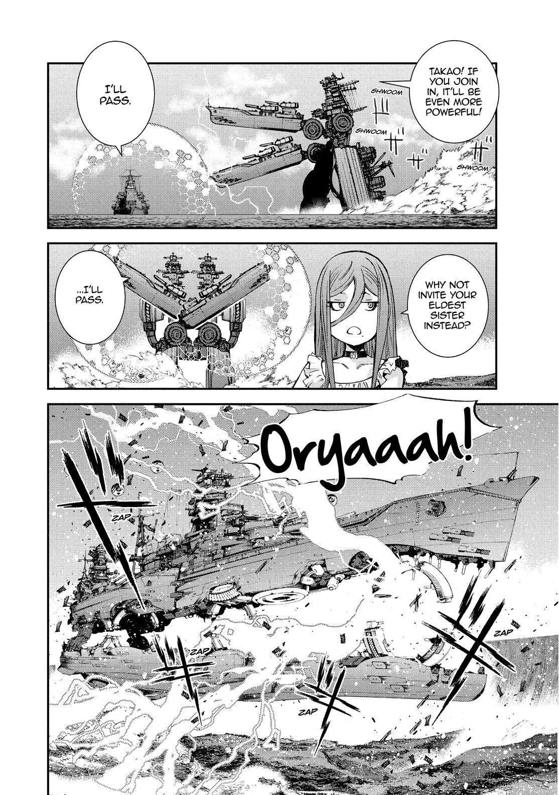 Aoki Hagane no Arpeggio Chap 129.5 - Next Chap 130.5