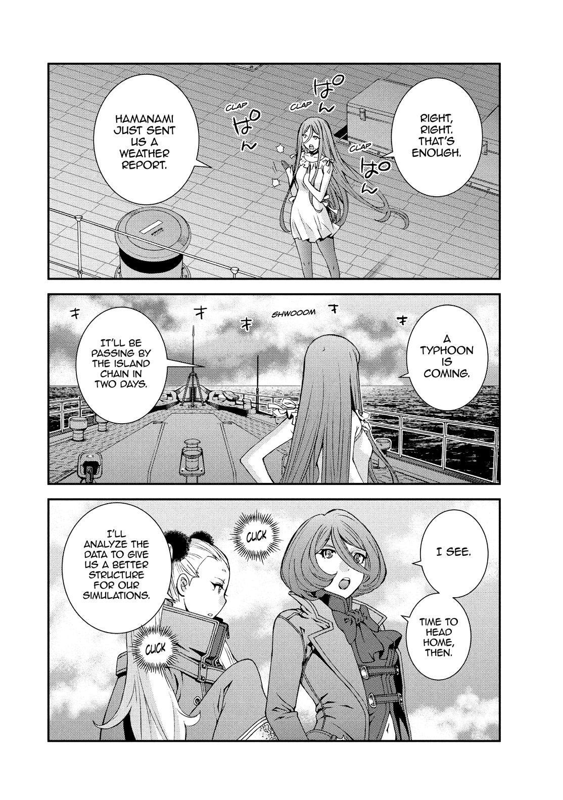 Aoki Hagane no Arpeggio Chap 129.5 - Next Chap 130.5