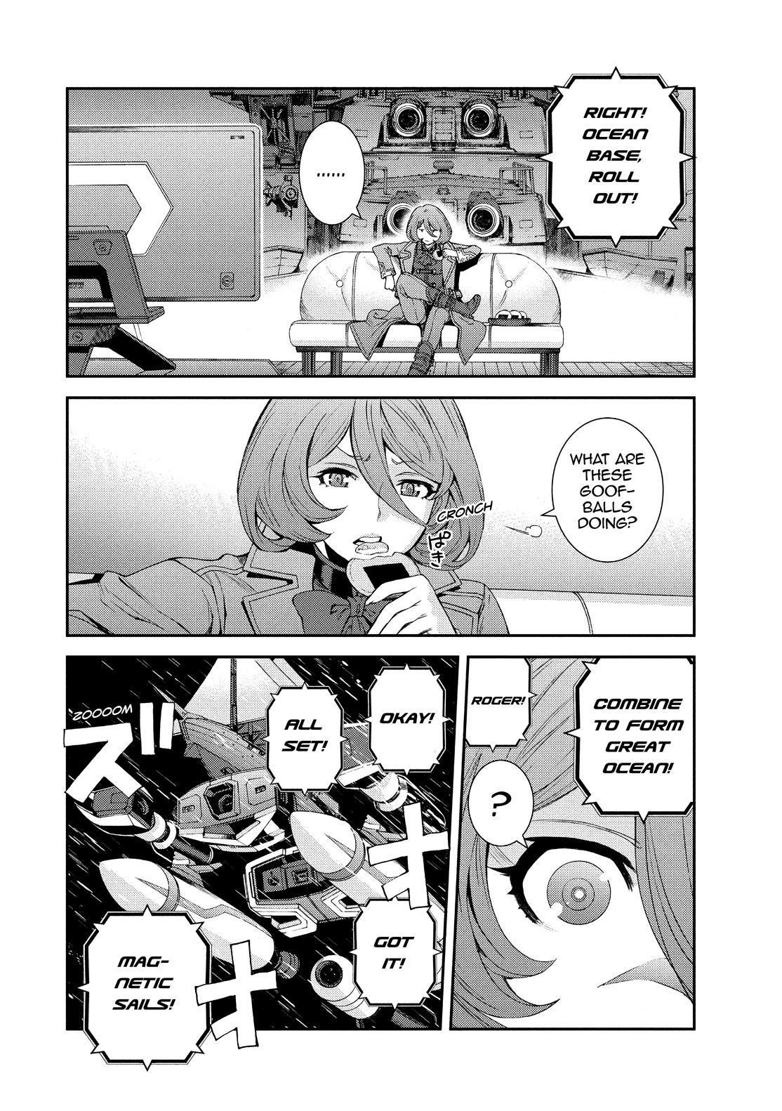 Aoki Hagane no Arpeggio Chap 129.5 - Next Chap 130.5