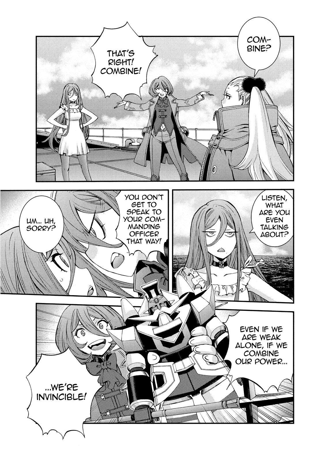 Aoki Hagane no Arpeggio Chap 129.5 - Next Chap 130.5