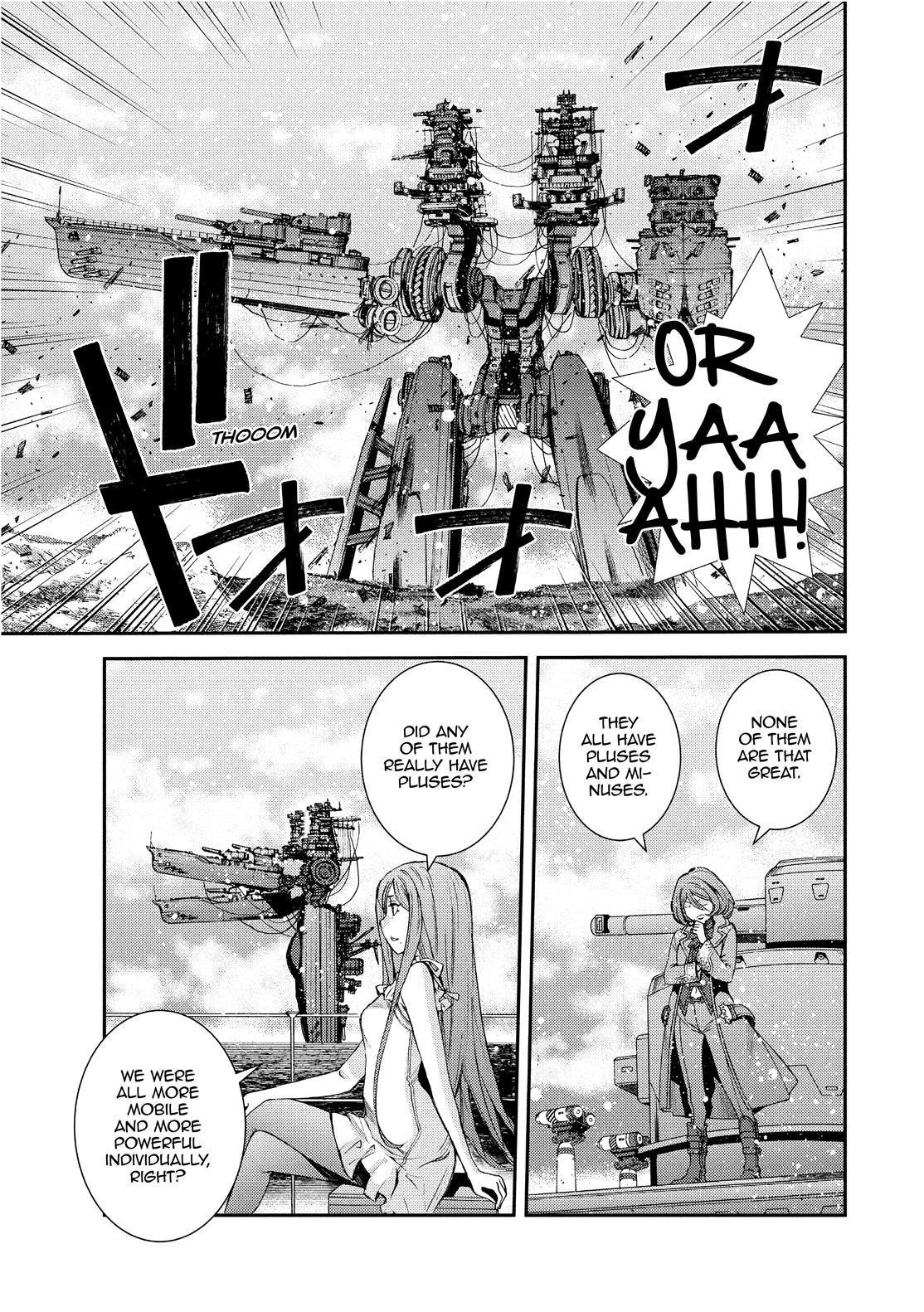 Aoki Hagane no Arpeggio Chap 129.5 - Next Chap 130.5