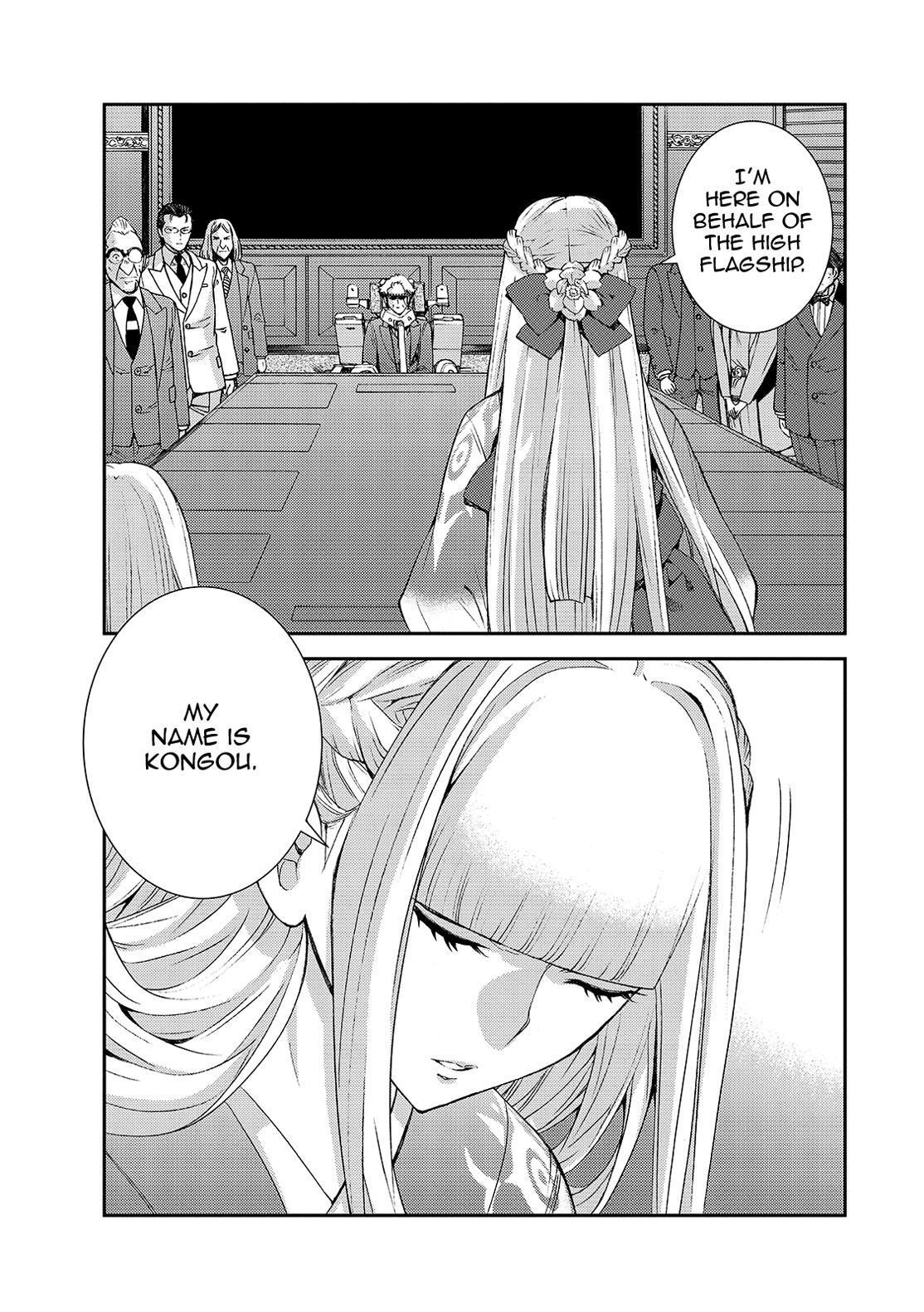 Aoki Hagane no Arpeggio Chap 129 - Next Chap 130