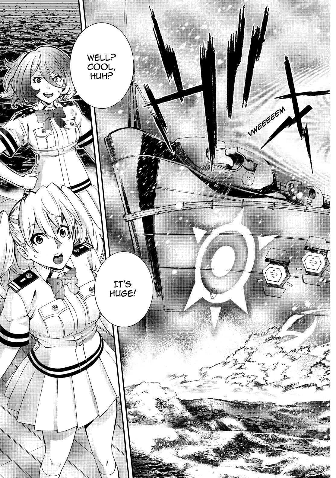 Aoki Hagane no Arpeggio Chap 130 - Next Chap 131