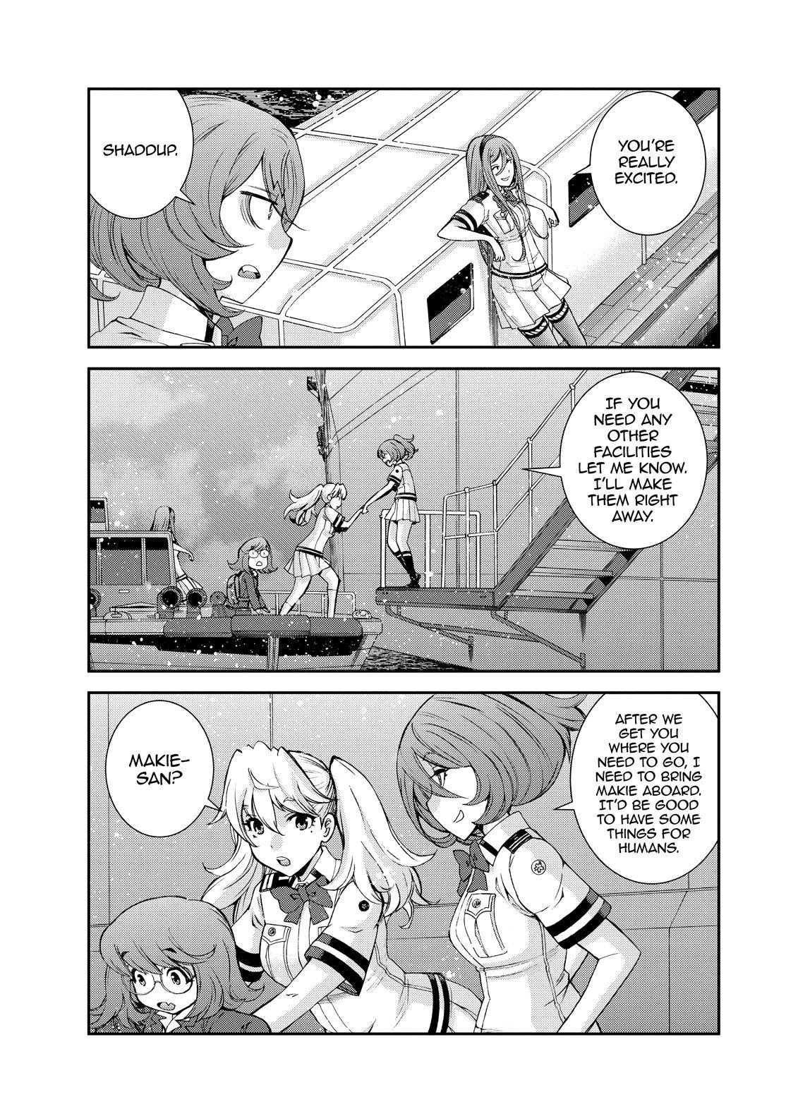 Aoki Hagane no Arpeggio Chap 130 - Next Chap 131