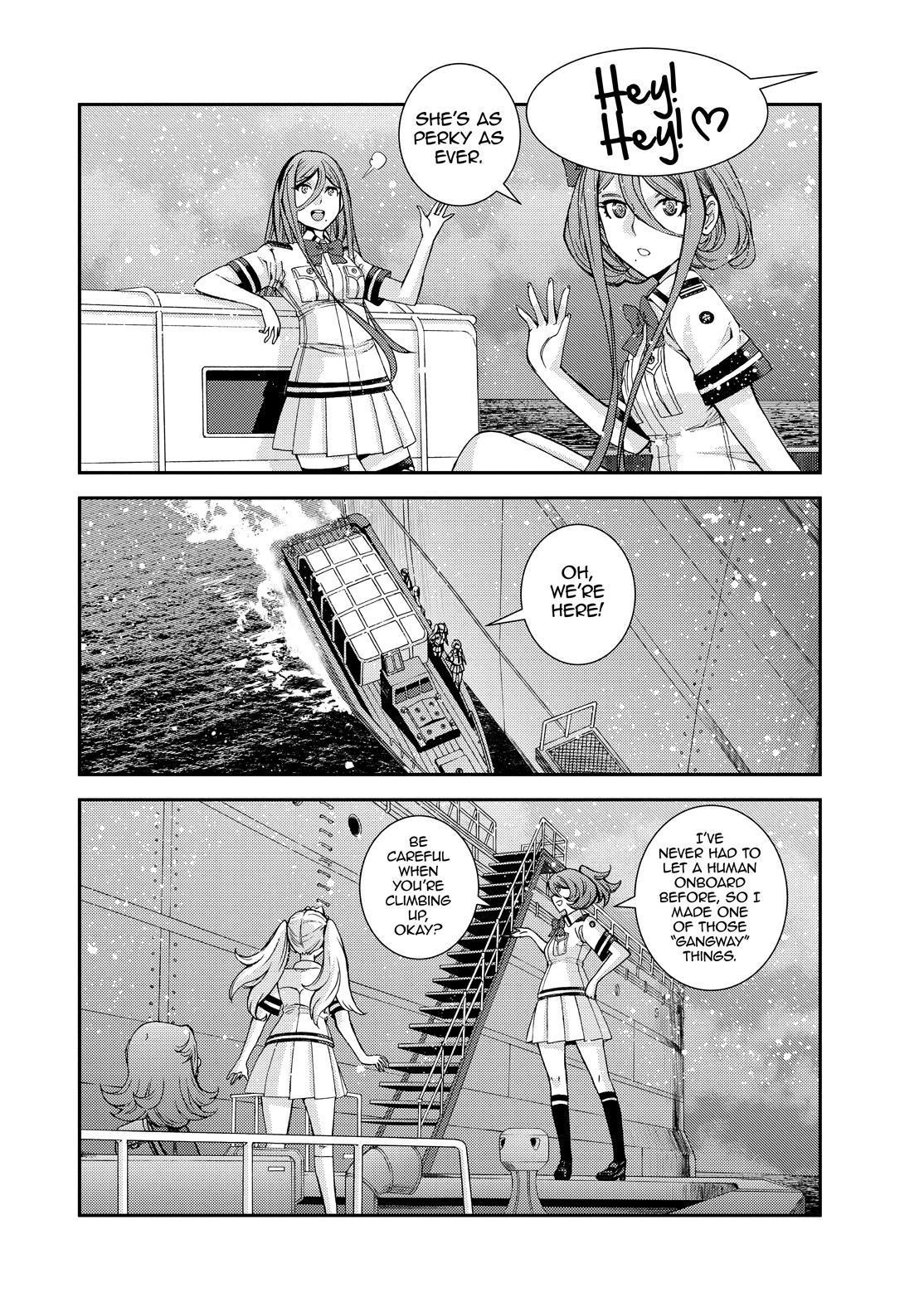 Aoki Hagane no Arpeggio Chap 130 - Next Chap 131